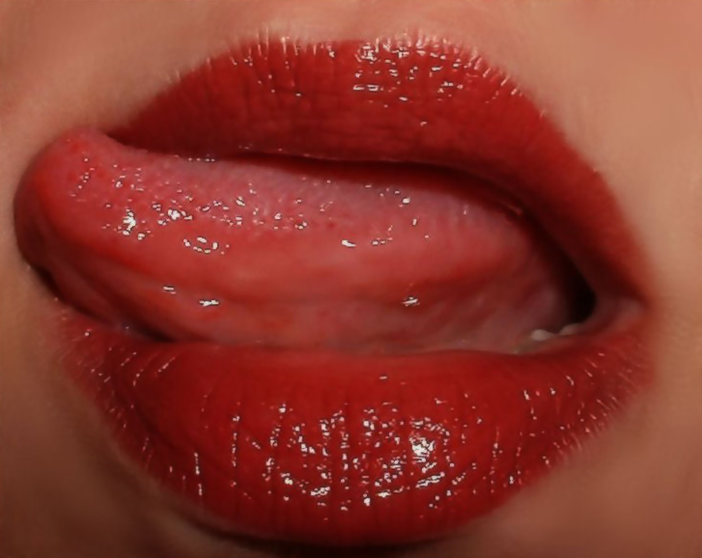 Scars from facial cut gang Face lick lip mouth sexy